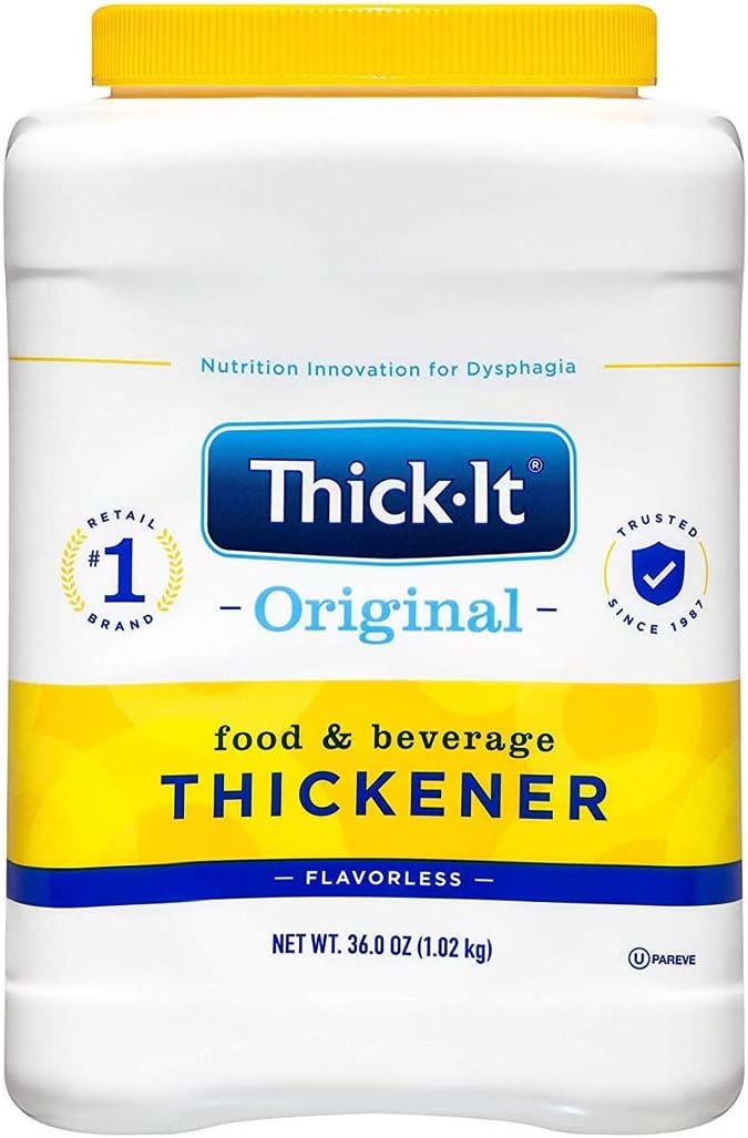 Thick-It Original Food & Drink Thickener Unflavored 36 oz Canister EXP 10/2026