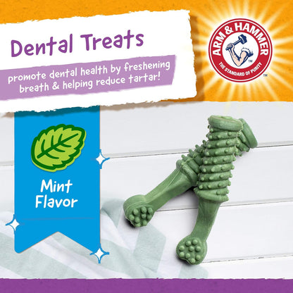 Arm & Hammer Pet Smiles Dog Dental Chews Fight Plaque & Tartar Fresh Mint 8 Pieces Each Case Of 24