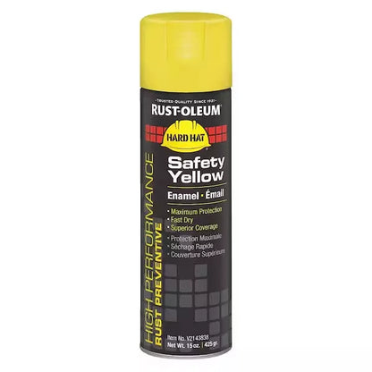 Rust-Oleum High Performance Rust Preventive Paint 15 oz Safety Yellow 6-Pack