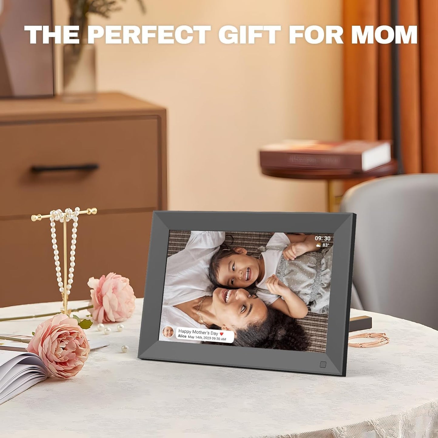 Digital Photo Frame 10.1 Inch Wifi Picture IPS HD Touch Screen Smart Cloud Photo