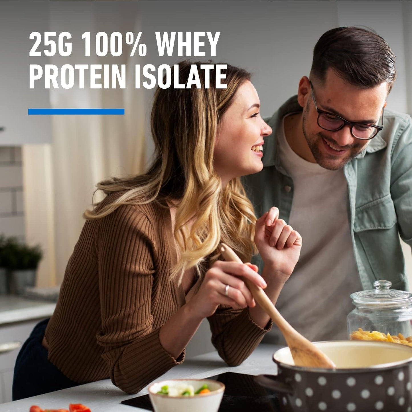 Isopure Whey Isolate Protein Powder with Creamy Vanilla, Vitamin C & Zinc for Immune Support, 25g Protein, Low Carb & Keto Friendly, Flavor: Vanilla, 1 Pound