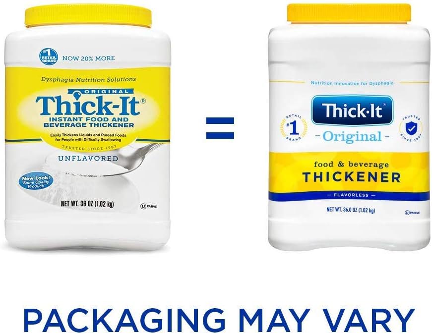 Thick-It Original Food & Drink Thickener Unflavored 36 oz Canister EXP 10/2026