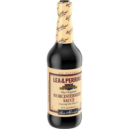 Lea & Perrins The Original Worcestershire Sauce (15 fl oz Bottle) PACK OF 6 CASE